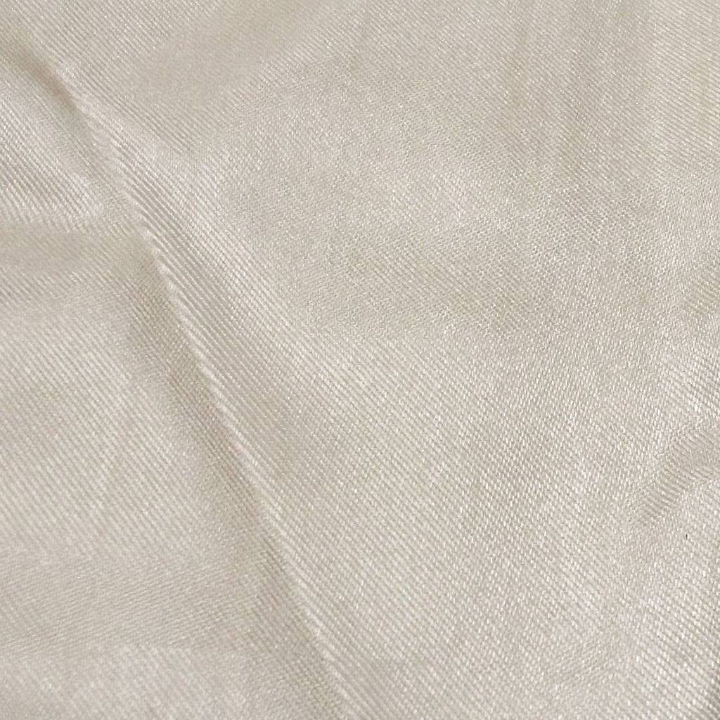 Set de 2 Fundas de Cojín Decorativas Color Beige 65x65cm con Cremallera Oculta