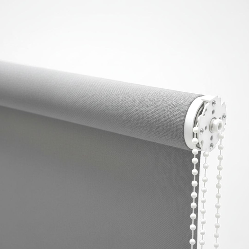 Estor Enrollable de Tela Gris Oscuro 150x200cm 220gr/m² para Ventanas y Puertas