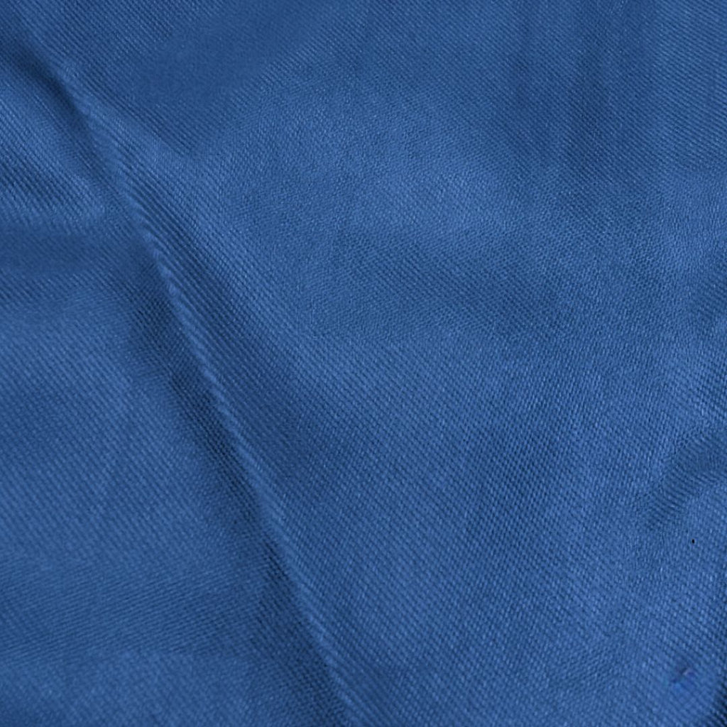 Set de 2 Fundas de Cojín Decorativas Color Azul Oscuro 65x65cm con Cremallera