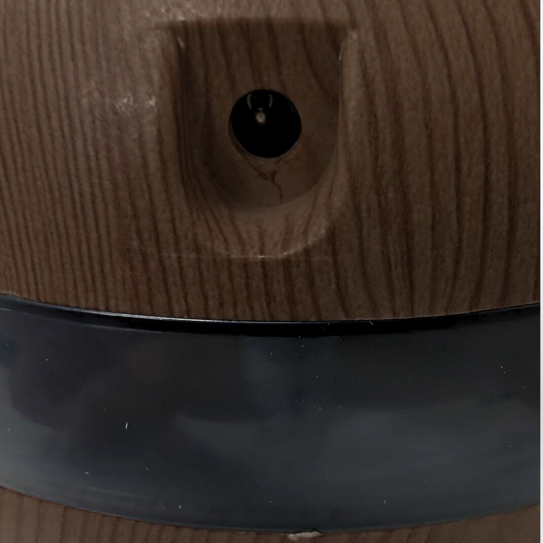 Difusor Eléctrico de Aromas Ultrasónico 160ml con Diseño Negro y Conexión USB