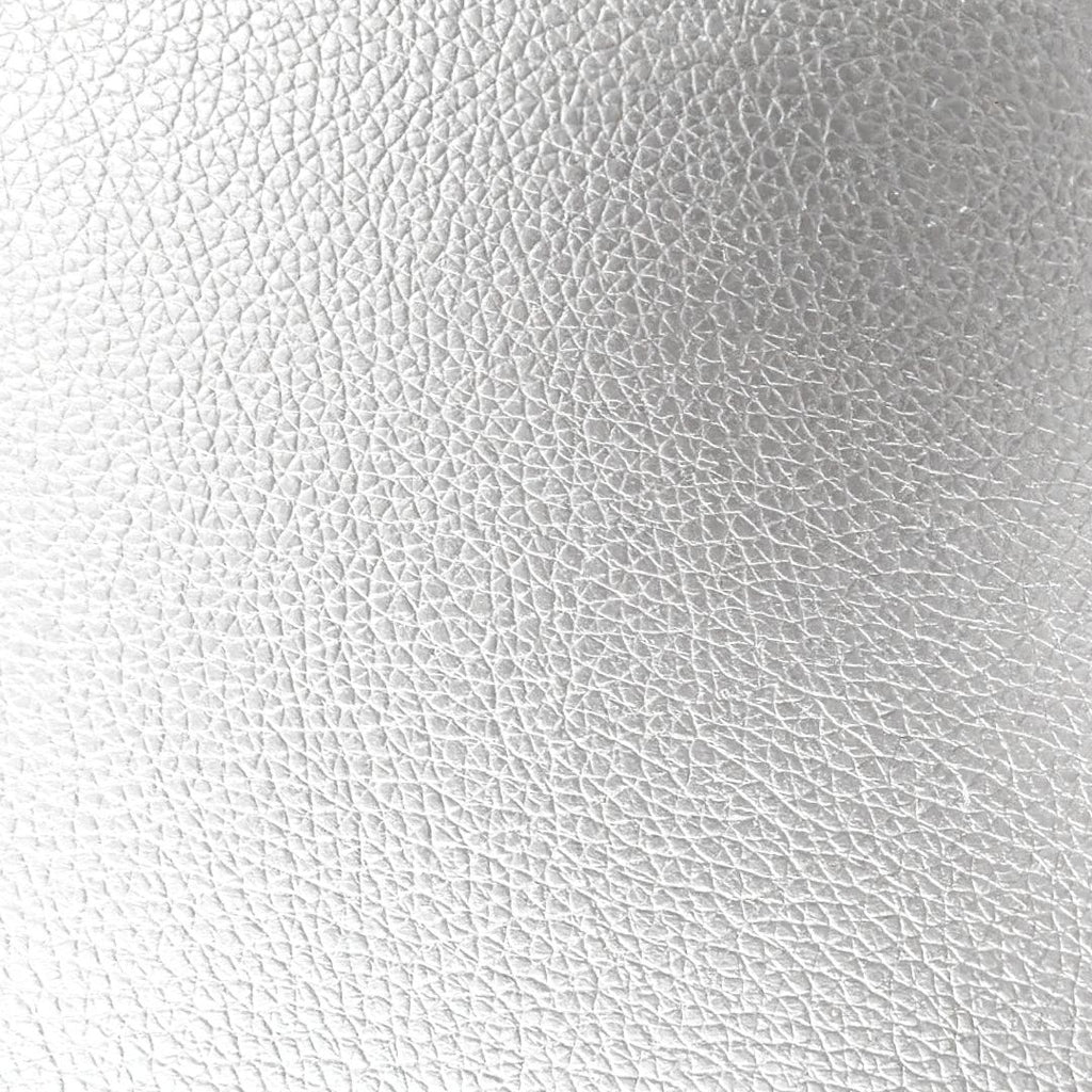 Taburete de Almacenaje Plegable de Polipiel Blanco 38x38x38cm para Salón y Dormitorio