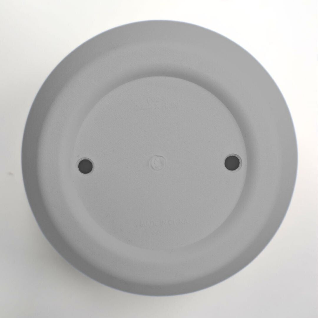 Macetero de PVC Gris para Plantas con Diseño Moderno 20x22cm