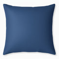 Set de 2 Fundas de Cojín Decorativas Color Azul Oscuro 65x65cm con Cremallera