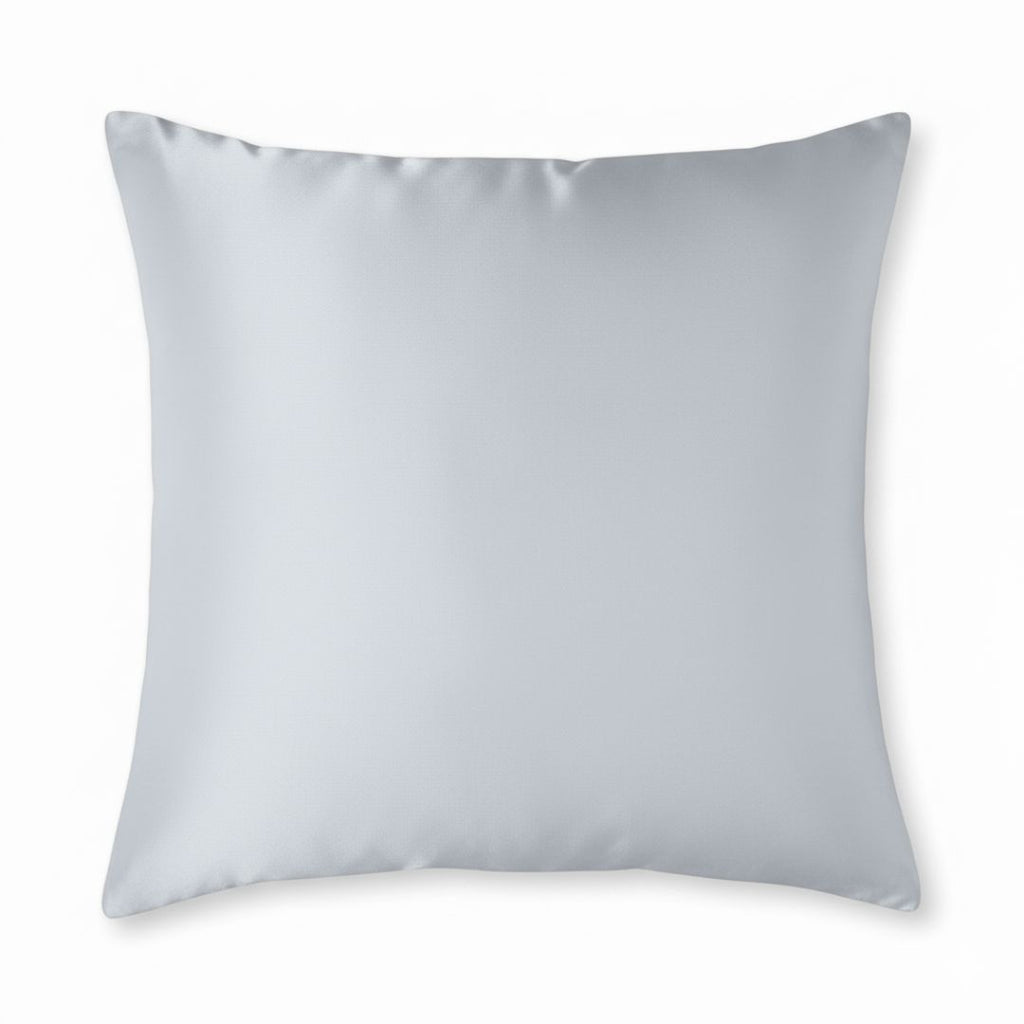 Set de 2 Fundas de Cojín Decorativas Color Gris 65x65cm con Cremallera Oculta