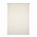 Estor Enrollable de Tela Crema 120x200cm 200gr/m² para Ventanas y Puertas