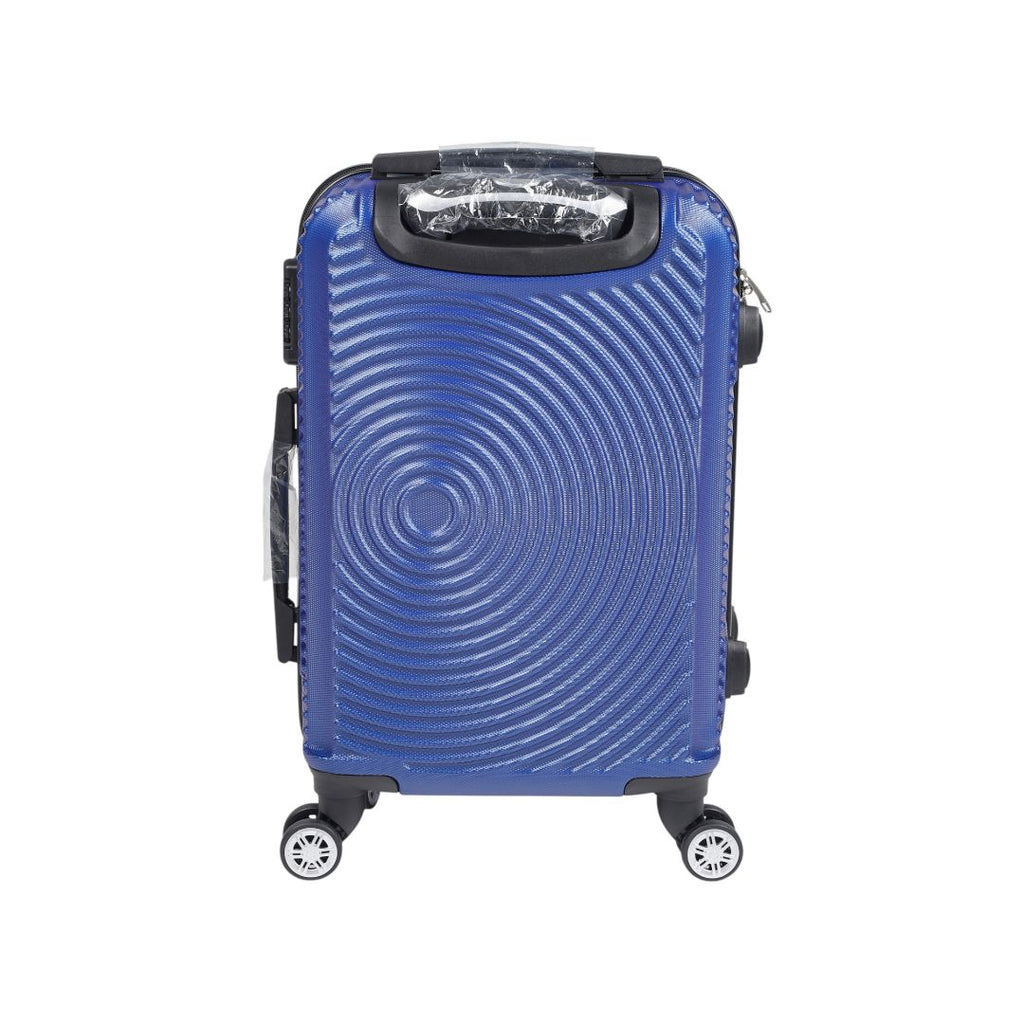 Maleta de Cabina Rígida Azul Oscuro de 20 Pulgadas con Ruedas Giratorias