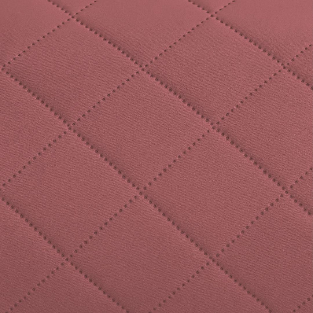 Protector de Sofá 4 Plazas XL Reversible (200x205 cm) Rojo/Beige - Funda Acolchada Gran Tamaño