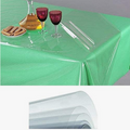 Mantel de mesa resistente a las manchas | Mantel para comedor y cocina | Mantel de PVC impermeable, para interior y exterior, transparente