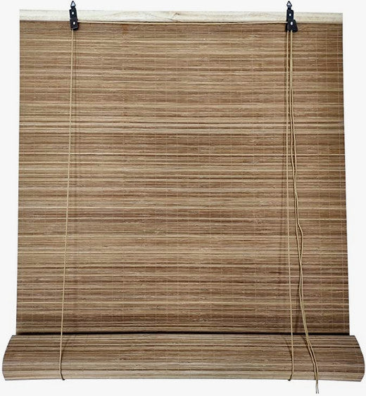 Estores de Bambú – Cortina Enrollable de Madera Natural Reforzada