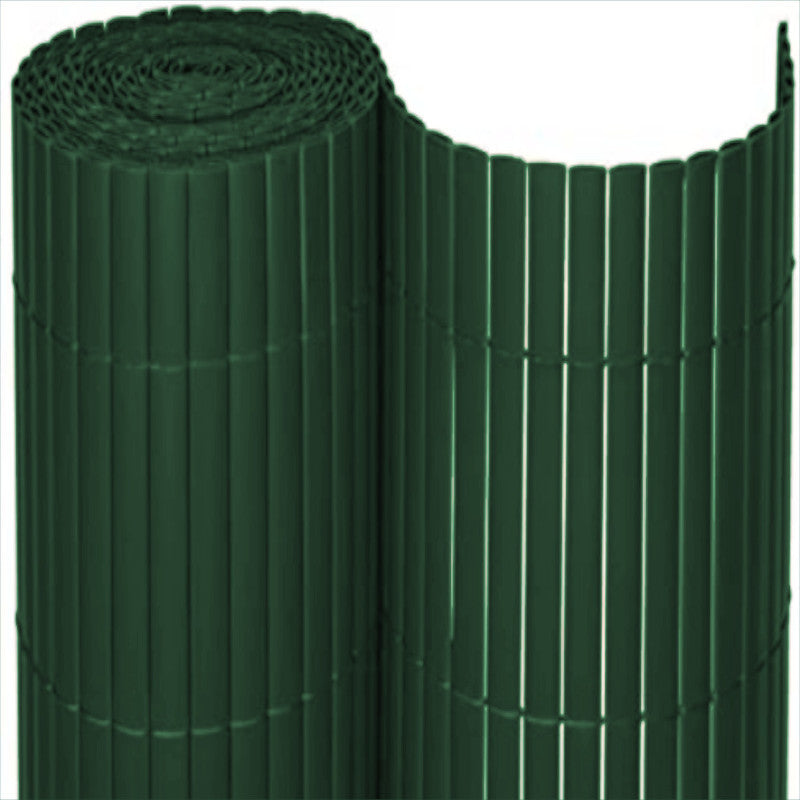 Cañizo de PVC Doble Cara con Bridas – Pantalla de Intimidad Visual para Jardín, Balcón o Terraza